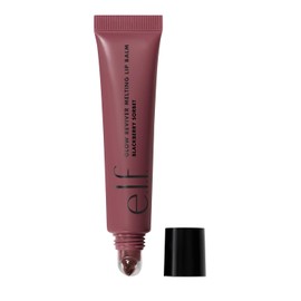 e.l.f. Glow Reviver Bálsamo labial derretido, bálsamo labial tintado hidratante para un acabado brillante y labios suaves y flexibles, vegano y libre de crueldad, sorbete de mora