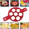 Flip N Cook Silicone Pancake Mold - Reusable, Perfect Egg