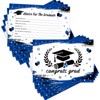 Funrous 64 Pcs 2025 Advice Cards Graduation Party Supplies Wish