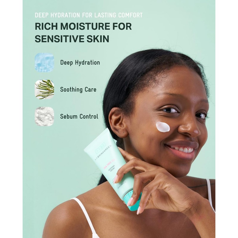 Soothing Cream - Tea Tree Cica by Bring Green for