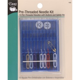 Dritz 153 Pre-Threaded Needle Kit