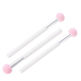 Baluue 2sets Foundation Makeup Without Mess Sponge Head Design Makeup Brush Set Concealer Applicator Powder 3pcs*2