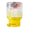 QXMH Solar Strobe Warning Light - Bright 360 Degree Solar