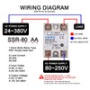 SSR-80AA Solid State Relay AC to AC (Input 80-250V AC