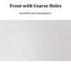 Speaker Grill Cloth，55"x20" Professional-Grade White Mesh Cover Fabric for Home/Stage