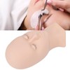 Eyelash Extension Mannequin Head with 3 Pairs Removable Eyelids,Eyelash Mannequin