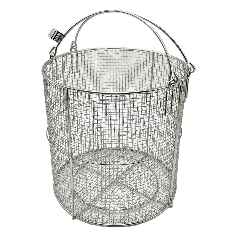 UI Kasei Stainless Steel Cleaning Basket, Round Type, Special Medium