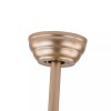 18in Modern Round Ceiling Fan Light w/Remote & Timing Champagne-gold
