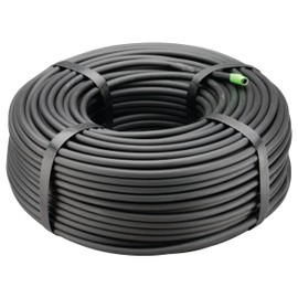 Rain Bird T22-250S Drip Irrigation 1/4" Blank Distribution Tubing, 250' Roll, Black