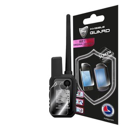 IPG For Garmin Alpha 10 Dog Tracking Handheld Screen Protector (2 Units) Invisible Touch Screen Sensitive Ultra HD Clear Film Anti Scratch Skin Guard - Smooth/Self-Healing/Bubble -Free for Alpha10