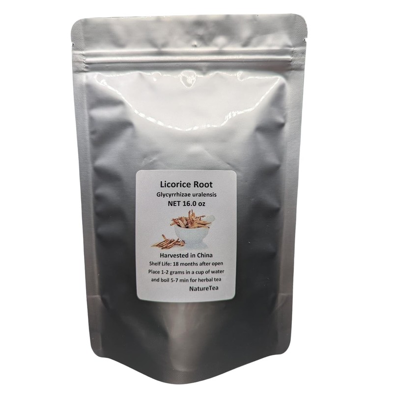 Nature Tea Licorice Root - Radix Glycyrrhizae Uralensis Loose Root