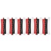 【 6 pieces wave heat perm curler hair clip curler