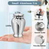 SOITIS Memorial Urn for Ashes - 2.83 Inch Elegant Stainless