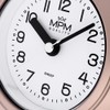 MPM Quality Design Bathroom Clock Plastic Quartz Movement Sweep 3-5