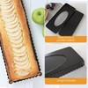 QKNOSM 2 stampi per torte con fondo di sollevamento, antiaderente,