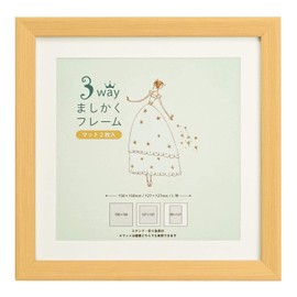 VANJOH 3SQFR-15NL 3-Way Frame 15 Square Natural 106211 (Includes 2 Mats)