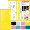 Srandme Car Registration and Insurance Holder, Leather Magnetic Shut Vehicle