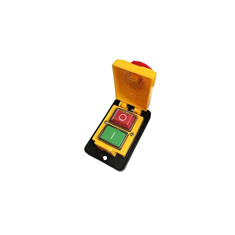 Trade-Shop Machines Electric On/Off Switch Main Switch 16A 250V for