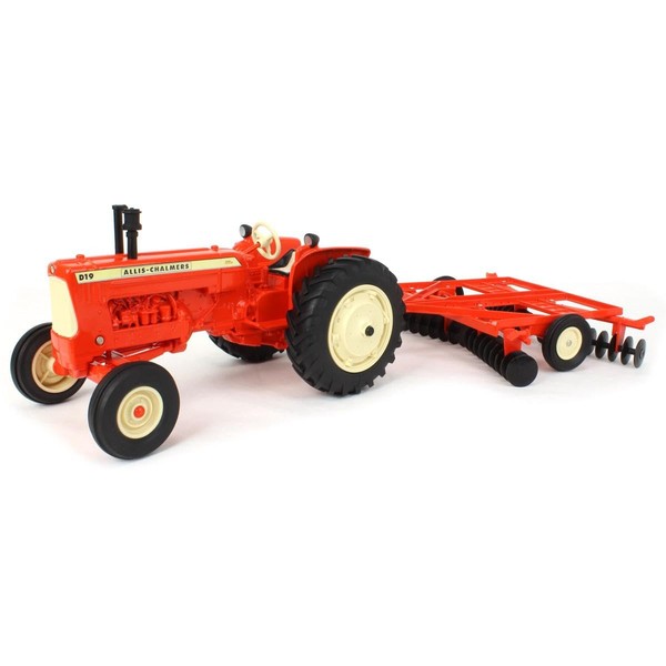 ERTL 1/16 Allis Chalmers D-19 Tractor with Disk Harrow 16441