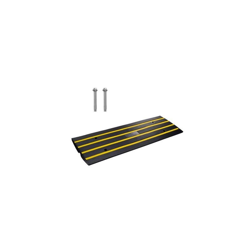 Happybuy Curb Ramp, 2.6" Rise Rubber Driveway Ramp, Heavy-Duty 33,069