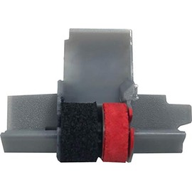 Pokanic IR-40T, IR40T Black and Red Ink Roller Ribbon Cartridge Replacement Compatible with Canon P23-DH V, Casio HR-100TM, HR-150TM, Sharp EL-1750V, EL-1801V, Citizen CP-13 Calculator (1 Pack)