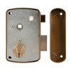 Amig - Overfill Lock Left with Locking Lever and Tongue