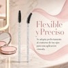 Cepillo Cejas Negro,Desechables Cepillos Pestañas Kit (100PCS) Doble uso para