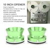 NAB Hub Adapters Polished Aluminium 10 Inch Opener Universal Loading