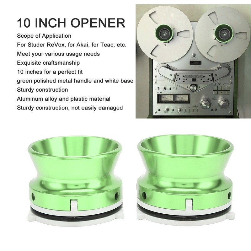 NAB Hub Adapters Polished Aluminium 10 Inch Opener Universal Loading