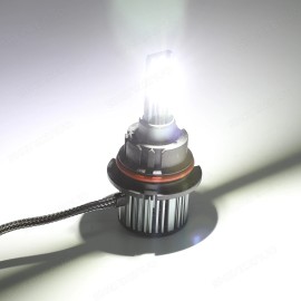 SHENKENUO Bombillos LED Focos Para Auto Carro H4 Luz De Coche Faros Faro Delanteros 2PC