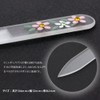 Merites Glass Nail File Crystal Type Medium Single Sided CS011