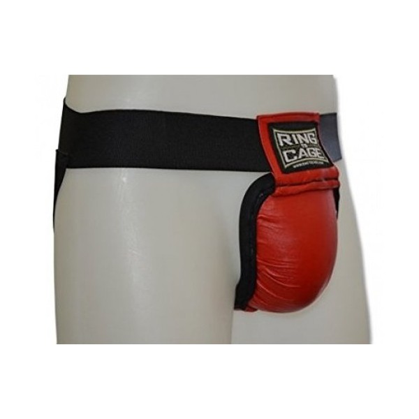 Ring to Cage Muay Thai Men's GelTechSupporter with Steel Cup (Large/X-Large (fits 180lbs and Over)