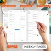 Clever Fox Appointment Book – Hourly Schedule Planner with 15-Minute
