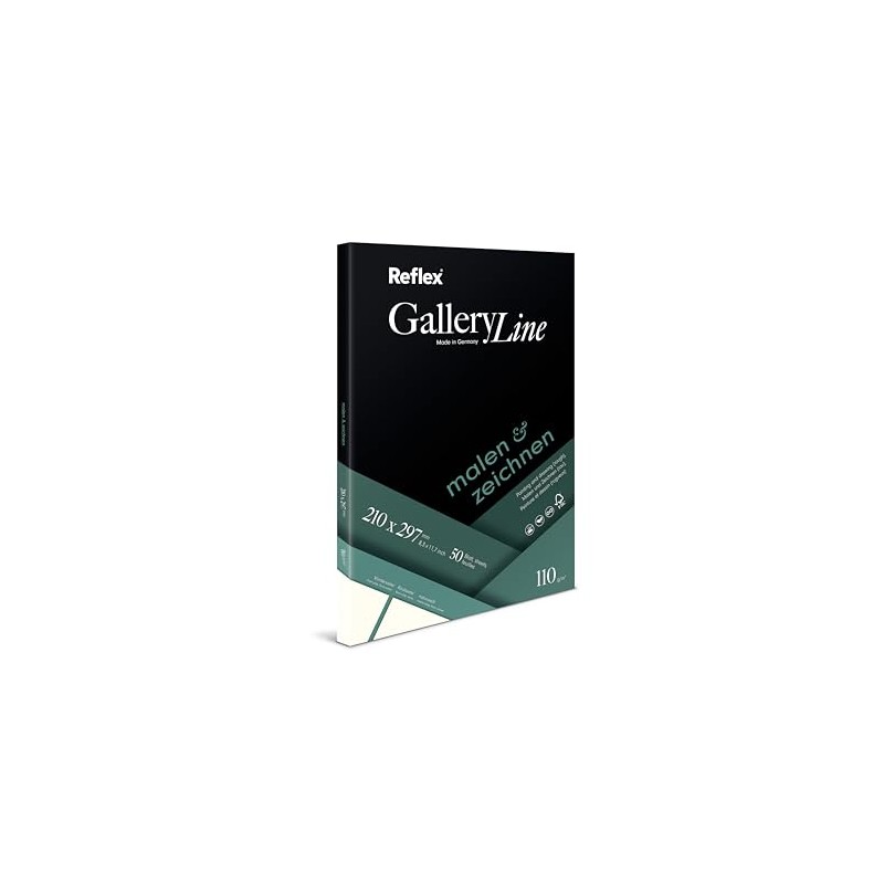 Schoellershammer Painting/Drawing Paper Nr.4 A4 mat 110g/m2 pad 50 Sheets
