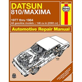 Datsun 810 & Maxima Sedan, Wagon & Coupe petrol (1977-1984) Haynes Repair Manual