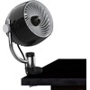 Vornado Pivot3 Clip Personal Air Circulator Fan with Multi-Surface Clip,