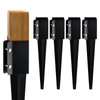 VEVOR Fence Post Anchor, 4 Pack 4 x 4 Inches