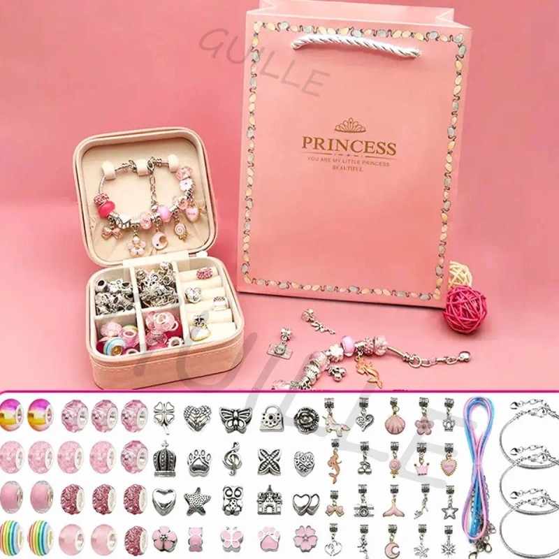 Kit Para Hacer Pulseras Diy Fabricación De Joyas Para Niñas
