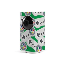 MightySkins Skin Compatible with Wyze Cam Pan - Retro Controllers 1 | Protective, Durable, and Unique Vinyl Decal wrap cover | Easy to Apply, Remove, and Change Styles | Made in The USA