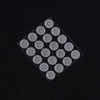 Tebatu Headphone Accessories,Dust Shell Self-Adhesive Earphones Case Steel Mesh Anti-Dust
