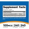 Vitamina Vitamin K2 Más Potente 100mcg 240 Caps Eg T06