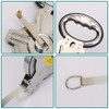 50M Stainless Steel Tape Measure,Retractable Building Construction Surveying Tool for