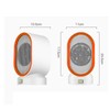 Mini Heater Fast Heating Overheating Protection Small Space Warmer for
