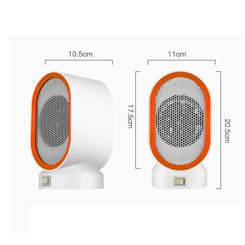 Mini Heater Fast Heating Overheating Protection Small Space Warmer for