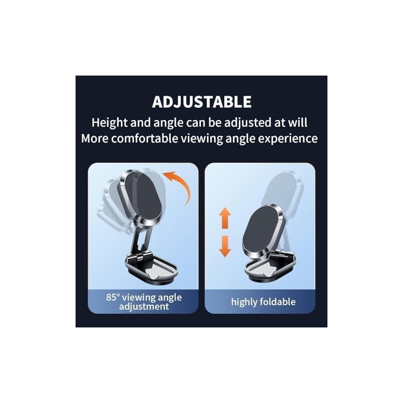 Soporte Celular Auto Magnético, Giratorio de 360 MagSafe Car Mount,