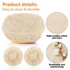 MAQIHAN 2pcs Banneton Liner Reusable - Banneton Bread Proofing Basket
