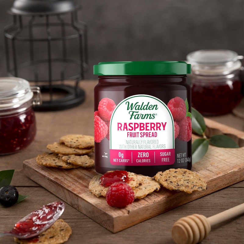 Walden Farms Fruit Spread Variety Pack Blueberry, Raspberry & Strawberry