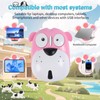 3C Light 2.4GHz Wireless Mouse Cute Animal Dog Shape Cordless