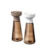 Ikea Halvtom Spice Mill, Glass/Brown, Set of 2 Piece per