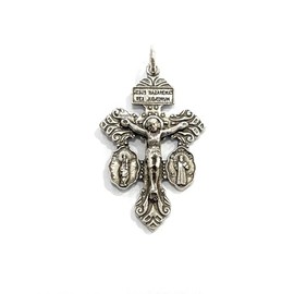 Cross of Forgiveness of the Virgin of the Pillar with 5 Micron Silver Coating